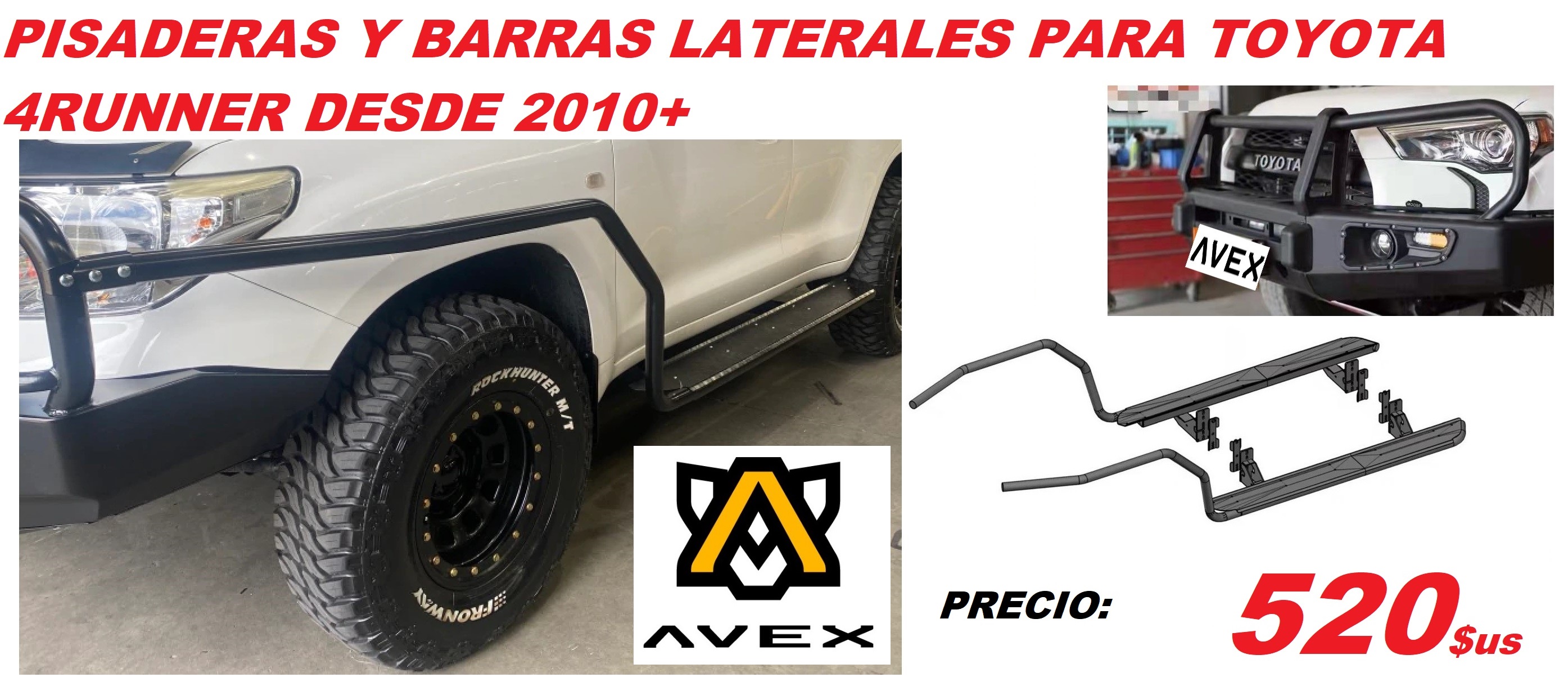 PISADSRAVEX4X44RUNNER10