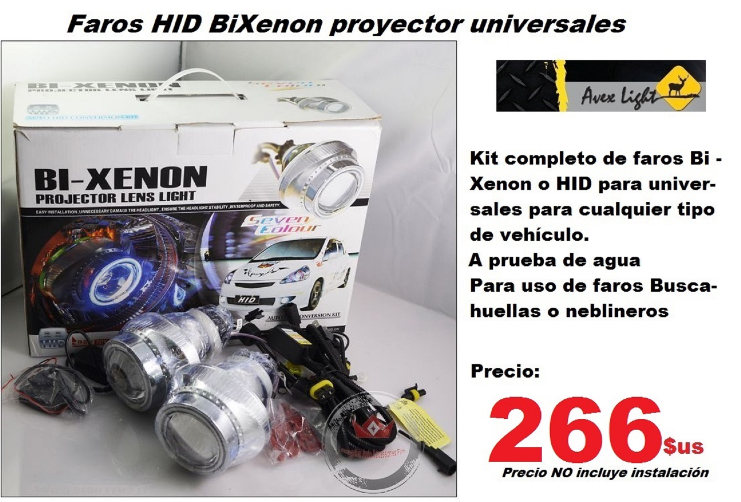 PROYECTOR H1 PARA FAROS DE SUSTITUCION