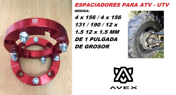 4X156/4X156 131 / 190 / 12X1.5 y 3/8 R 1´´