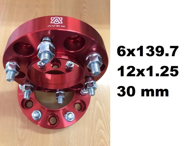 6X139.7/6X139.7 RED 100 / 176 30mm