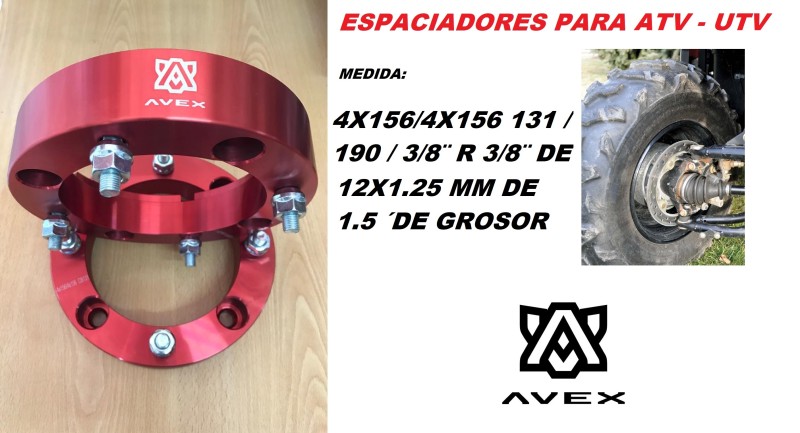 4X156/4X156 / 131 / 190 12X1.5 Y 3/8 R 1.5´´