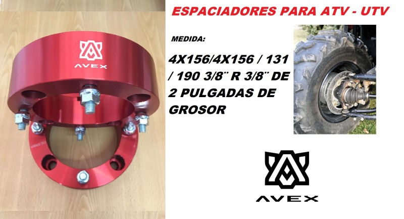 4X156/4X156 / 131 / 190 12X1.5 y 3/8 R 2´´